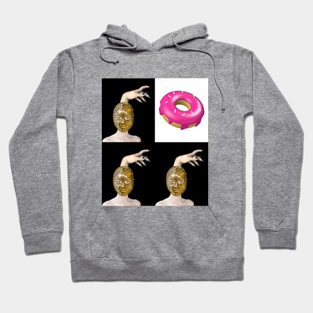 WITCHES LOVE DOUGHNUTS!! (2) - Halloween Witch Hand | Witch Mask | Halloween Costume | Funny Halloween Hoodie by Cosmic Story Designer